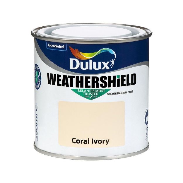 Picture of DULUX WEATHERSHIELD CORAL IVORY 250ML