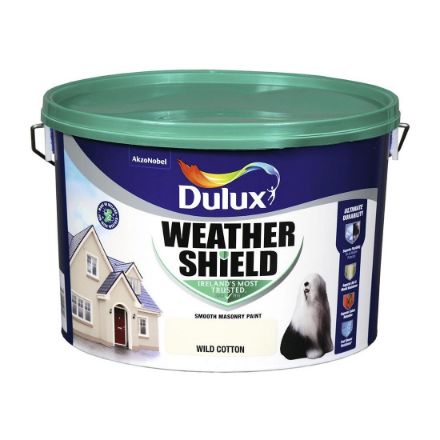 Picture of DULUX WEATHERSHIELD WILD COTTON 10L