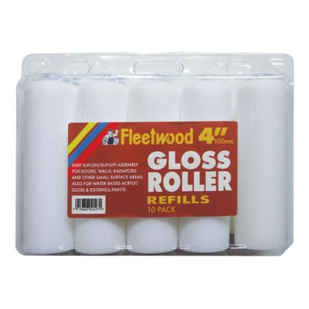 Picture of FLEETWOOD GLOSSER ROLLER SLEEVES 4" 10 PACK