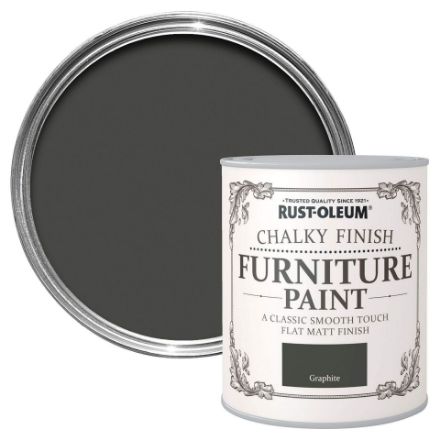 Picture of RUST-OLEUM CHALKY PAINT GRAPHITE 750ML