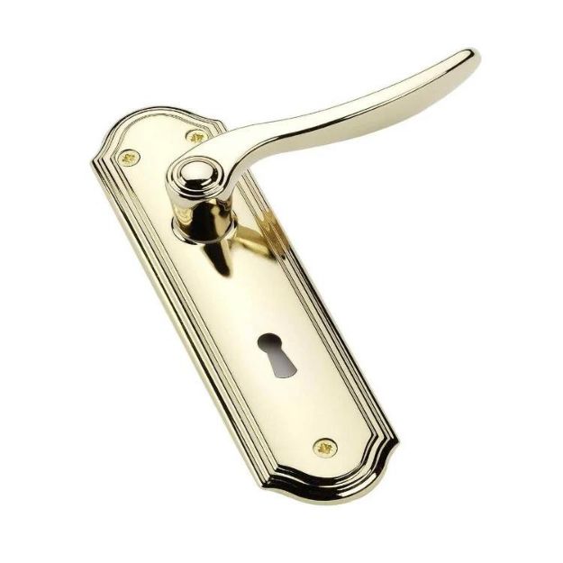 Picture of BASTA BELAIR BRASS KEYHOLE HANDLE
