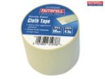 Picture of Faithfull Heavy-Duty Double-Sided Cloth Tape 50mm x 4.5m