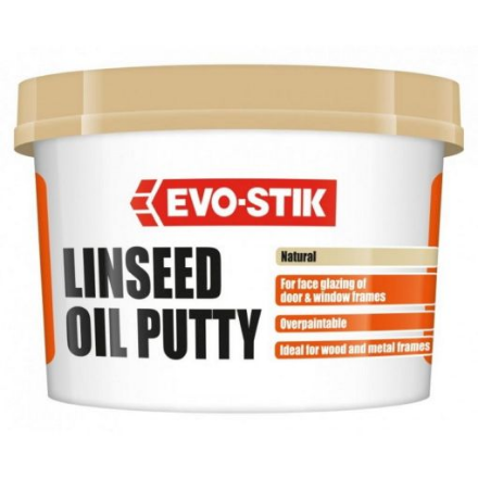 Picture of EVO-STIK LINSEED OIL PUTTY WHITE NATURAL 1KG