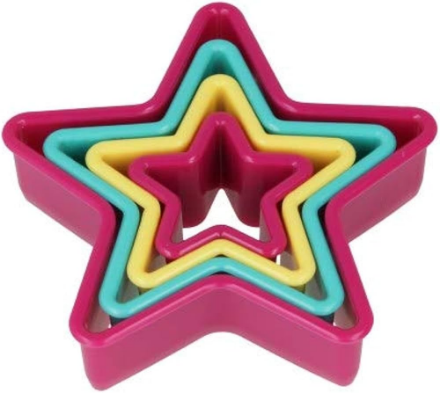 Picture of METALTEX STAR SHAPE COOKIE CUTTERS
