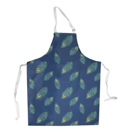 Picture of PEACOCK FEATHER APRON