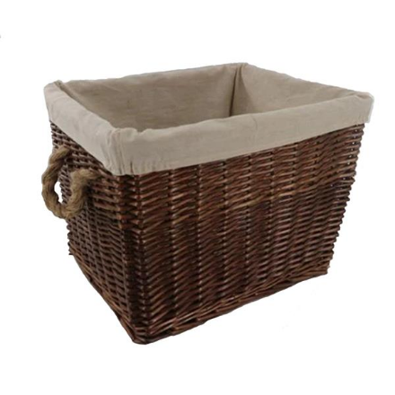 Picture of SIROCCO RECTANGULAR LINED WICKER BASKET