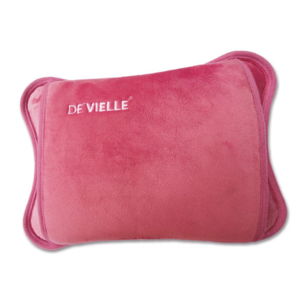 Picture of DE VIELLE RECHARGEABLE HOT WATER BOTTLE ROSE PINK