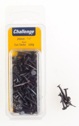 Picture of CHALLENGE BLUE CUT TACKS 20MM 100G