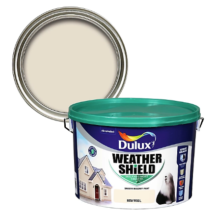 Picture of DULUX WEATHERSHIELD NEW WOOL 10L