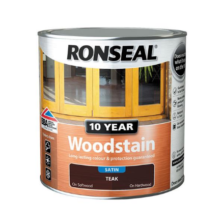 Picture of RONSEAL 10 YEAR WOODSTAIN TEAK 2.5L