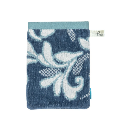 Picture of wash glove floral organic cotton