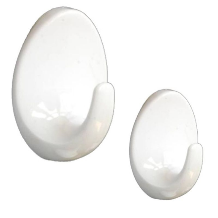 Picture of SECURIT OVAL SELF ADHESIVE HOOKS