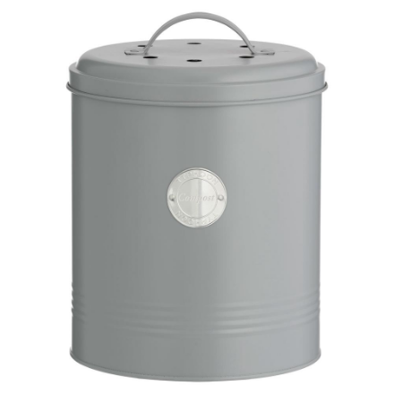 Picture of TYPHOON LIVING GREY COMPOST CADDY