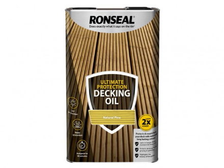 Picture of RONSEAL DECKING OIL NATURAL PINE 5L