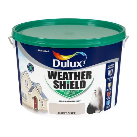 Picture of DULUX WEATHERSHIELD RUGGED SHORE 10L