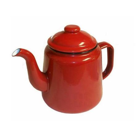 Picture of FALCON ENAMEL TEAPOT RED