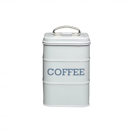 Picture of KITCHEN CRAFT LIVING NOSTALGIA COFFEE CANNISTER STEEL GREY