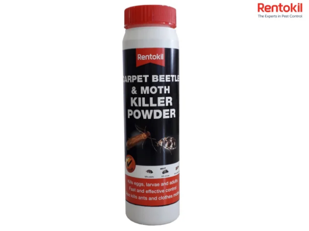 Picture of RENTOKIL CARPET BEETLE & MOTH KILLER 150G