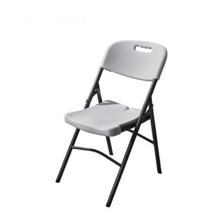 Picture of BLOW MOULDED FOLDING CHAIR WHITE