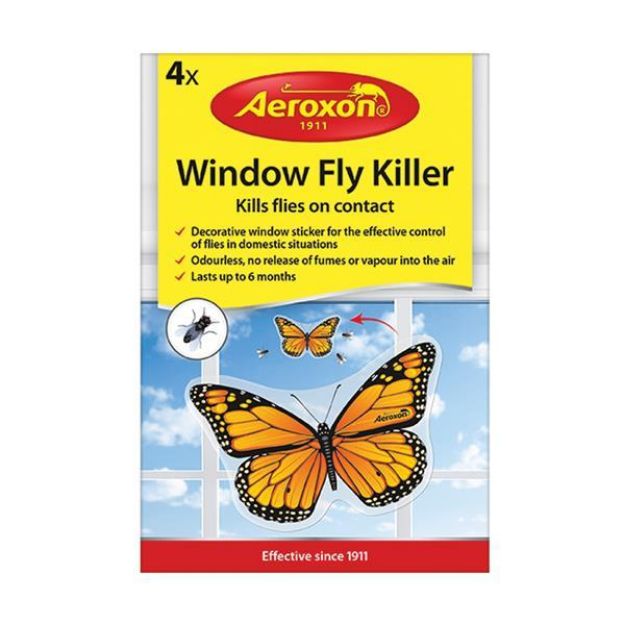 Picture of AEROXON WINDOW FLY KILLER PACK 4