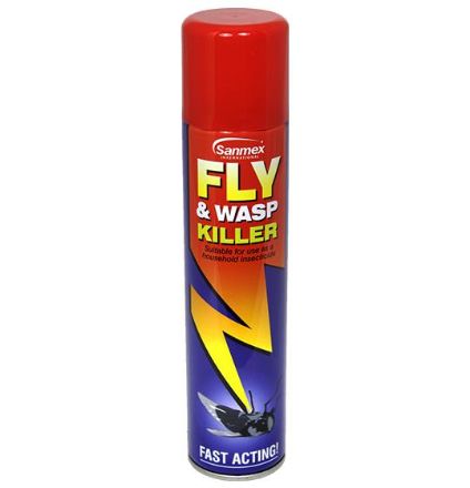 Picture of SANMEX FLY & WASP KILLER SPRAY 300ML