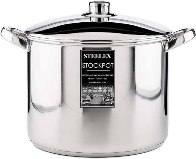 Picture of STEELUX 24CM STOCKPOT