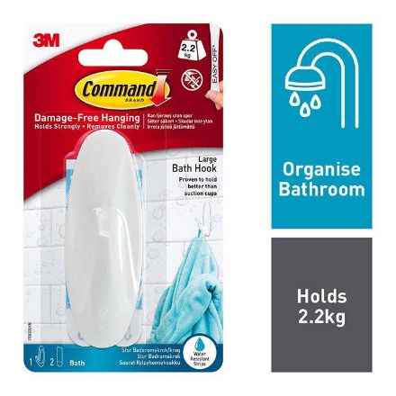 Picture of COMMAND LARGE BATH HOOK