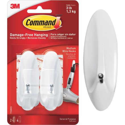 Picture of COMMAND MEDIUM WIRE HOOKS