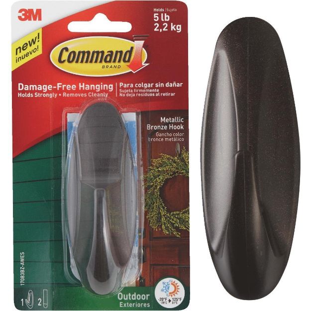 Picture of COMMAND METALLIC BRONZE HOOK