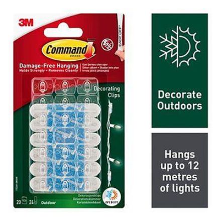 Picture of COMMAND OUTDOOR DECORATING CLIPS