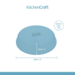 Picture of KITCHEN CRAFT MICROWAVE PLATE COVER WITH AIR VENT 26CM