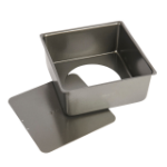 Picture of MASTERCLASS NON-STICK SQUARE LOOSE BASE DEEP CAKE PAN 18CM