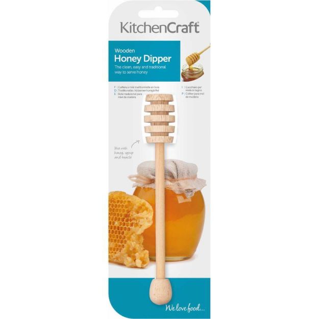 Picture of WOODEN HONEY DIPPER