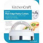 Picture of SET OF 3 PLAIN EDGE PASTRY CUTTERS