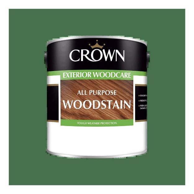 Picture of CROWN EXTERIOR ALL PURPOSE WOODSTAIN EBONY 5L