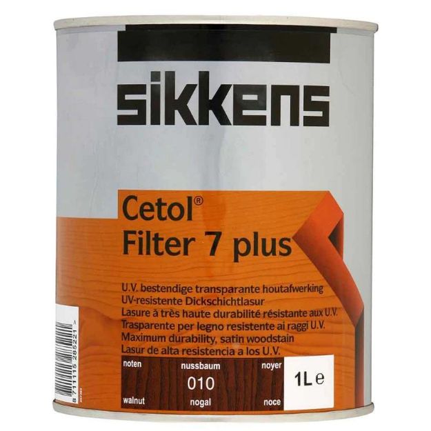 Picture of SIKKENS CETOL FILTER 7 WALNUT 1L