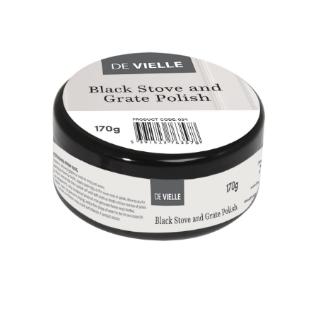 Picture of DE VIELLE BLACK STOVE & GRATE POLISH 170G JAR