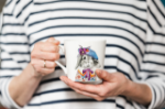 Picture of MIKASA TIPPERLEYHILL RABBIT PRINT PORCELAIN MUG 380ML