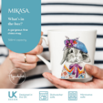 Picture of MIKASA TIPPERLEYHILL RABBIT PRINT PORCELAIN MUG 380ML