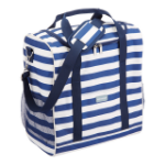 Picture of KITCHEN CRAFT LULWORTH LARGE NAUTICAL STRIPED FAMILY COOL BAG