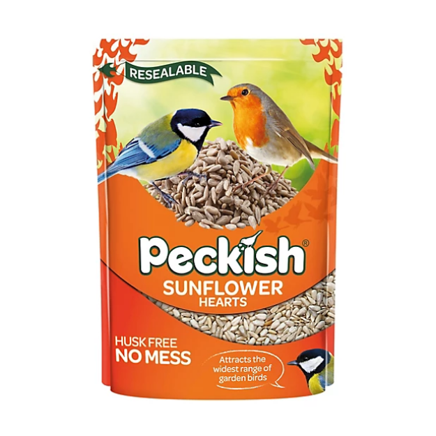 Picture of PECKISH SUNFLOWER HEARTS 1KG