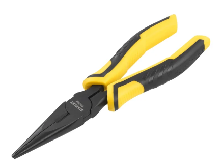 Picture of STANLEY LONG NOSE PLIERS 200MM