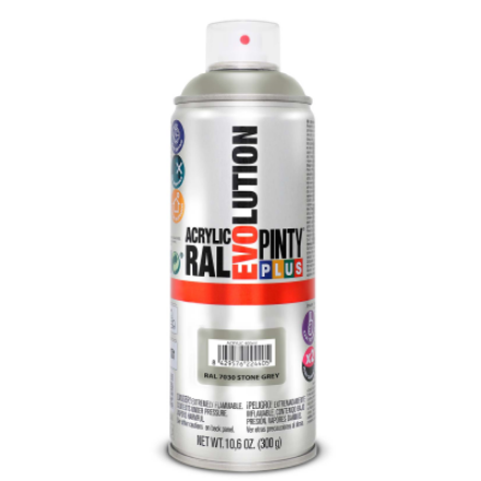 Picture of PINTY PLUS EVOLUTION SPRAY PAINT STONE GREY 400ML