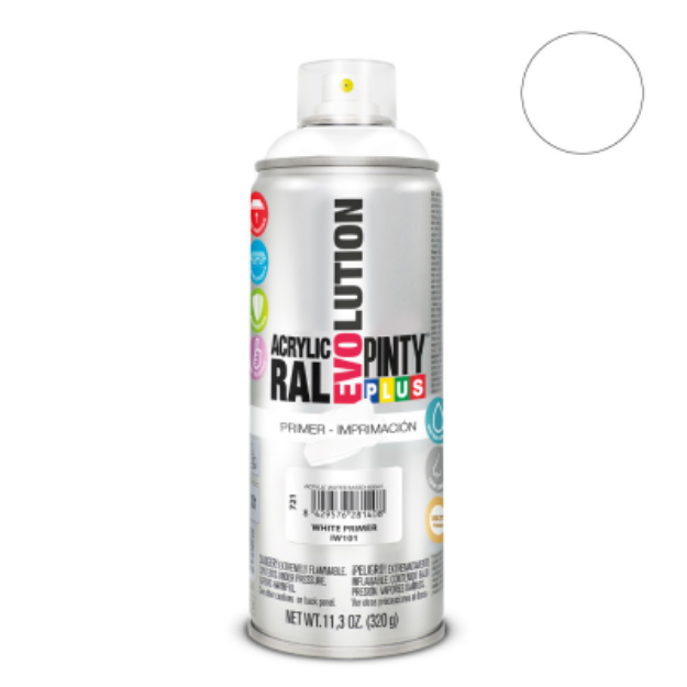 Picture of PINTY PLUS EVOLUTION WATER-BASED SPRAY PRIMER MATT 400ML