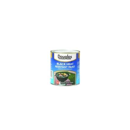 Picture of DOUGLAS BLACK HEAT RESISTANT PAINT 250ML