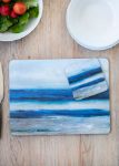 Picture of CREATIVE TOPS BLUE ABSTRACT PACK OF SIX PREMIUM PLACEMATS