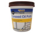 Picture of EVERBUILD BROWN LINSEED PUTTY 1KG