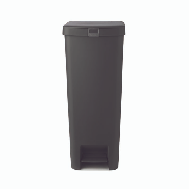 Picture of BRABANTIA STEP UP PEDAL BIN 40L DARK GREY