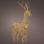 Picture of LUMINEO LED WICKER REINDEER WARM WHITE 104CM