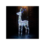 Picture of NORFOLK NOEL FESTIVE IRIDESCENT REINDEER 125CM